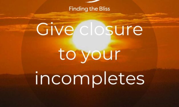 Give closure to your incompletes