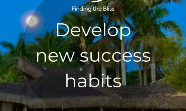 Develop new success habits