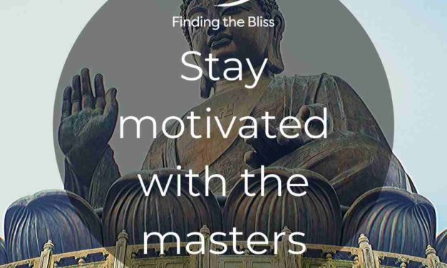 Stay motivated with the masters